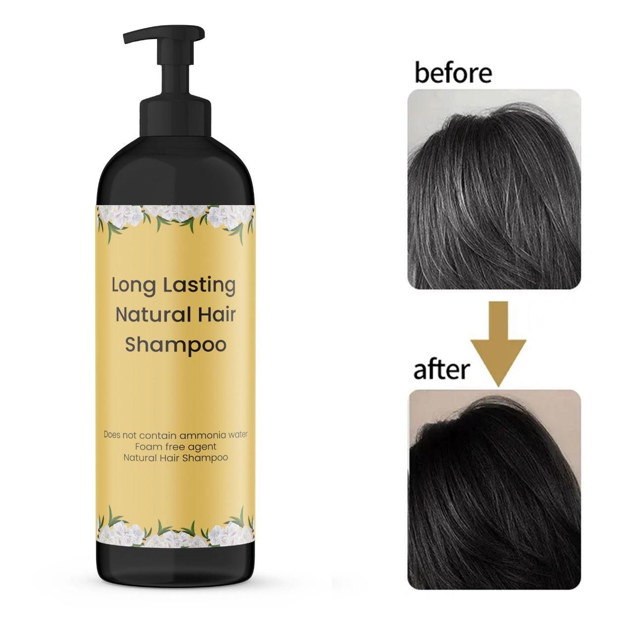 Long Lasting Natural Hair Dye Shampoo - 2