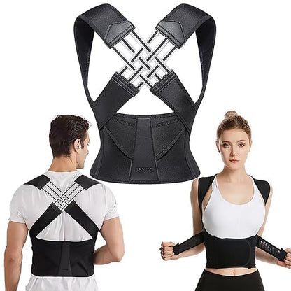 Adjustable Back Posture Corrector/ Slouching Relieve Pain Belt Women Men